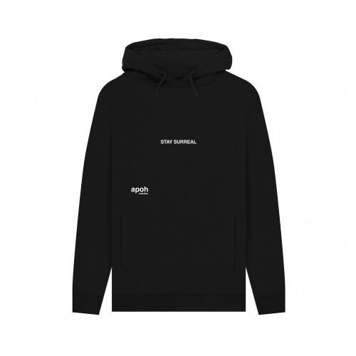 Apoh Unisex Adult Stay Surreal Slogan Hoodie