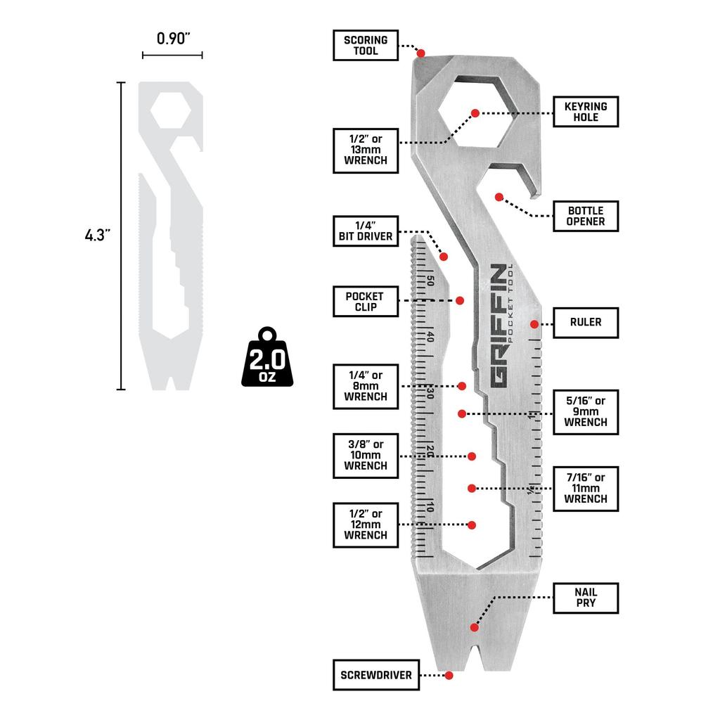 Griffin Multitool Pocket Size
