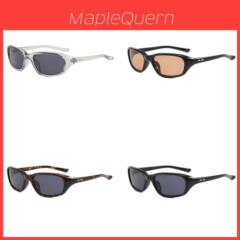 Black Frame Circle Sunglasses With Uv400 Protection For Outdoor Sports And Fashion