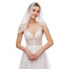 Lace Mantilla Veil Soft & Comfortable Floral Design for Head Covering for Women