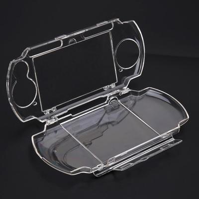 Plastic Clear Crystal Hard Shell Case Cover Snap-On Crystal Hard Case Cover for PlayStation Portable 2000 3000 Game Console