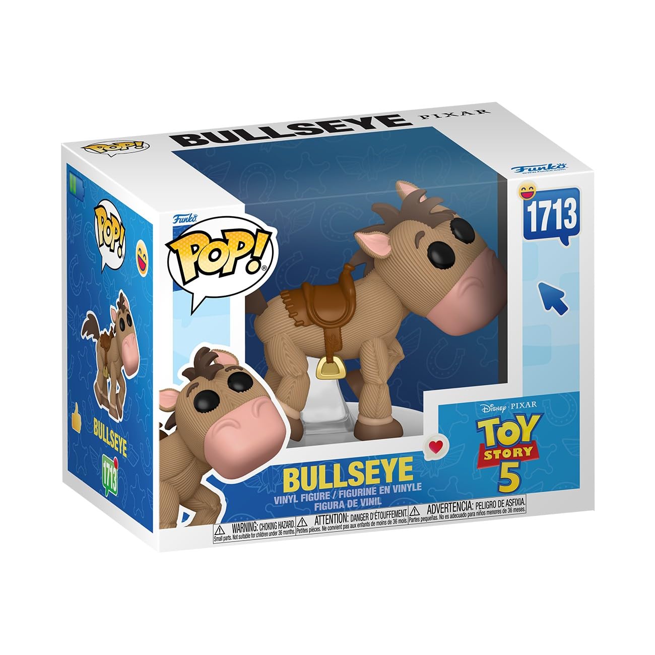 Funko Premium Toy Story 5 Bullseye Pop! белый