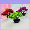 The Pine Greeting Guests Artificial Bonsai Tree For Home Office Decor With Plastic Greenery