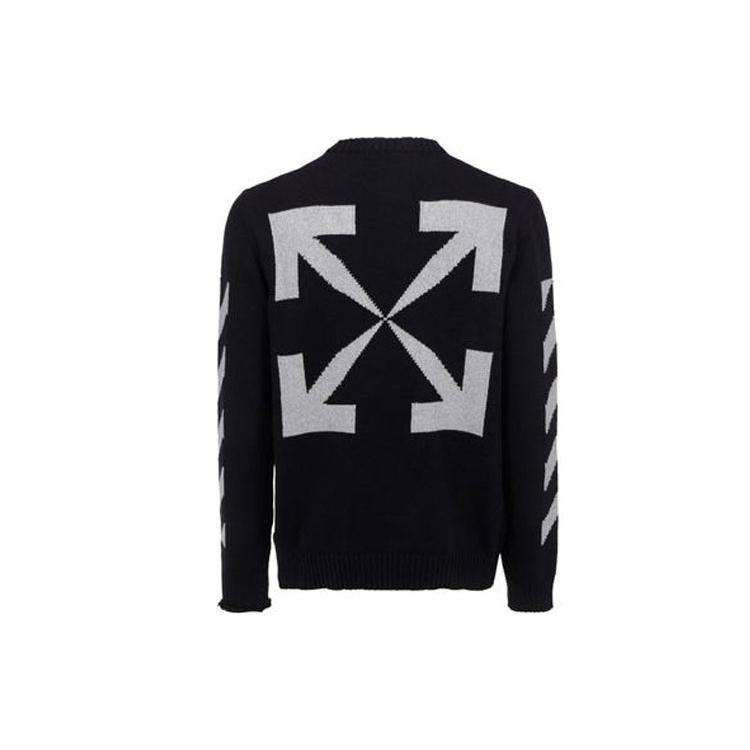 OFF WHITE Pil Rundhalsad Tröja OMHE023R21KNI0011041