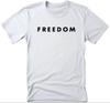 Freedom Charlie Kirk White Unisex T Shirt Tee Turning Point
