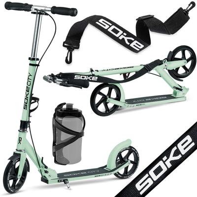 Soke City Green Scooter