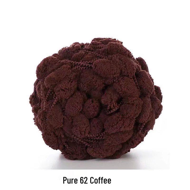 Dickes Woll-Perlgarn für handgestrickte Sofa- und Autositzkissen