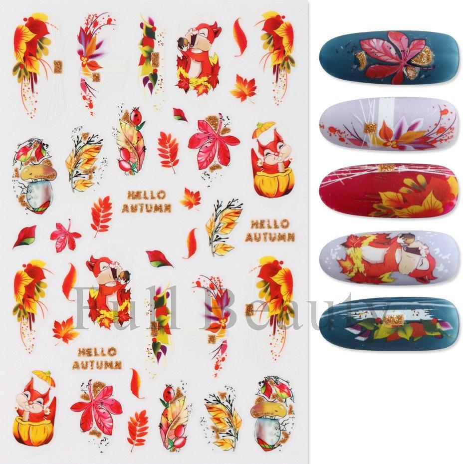 

3D золотые наклейки для ногтей цветочные растения наклейки для ногтей цветочные мраморные цветочные ползунки маникюрные украшения