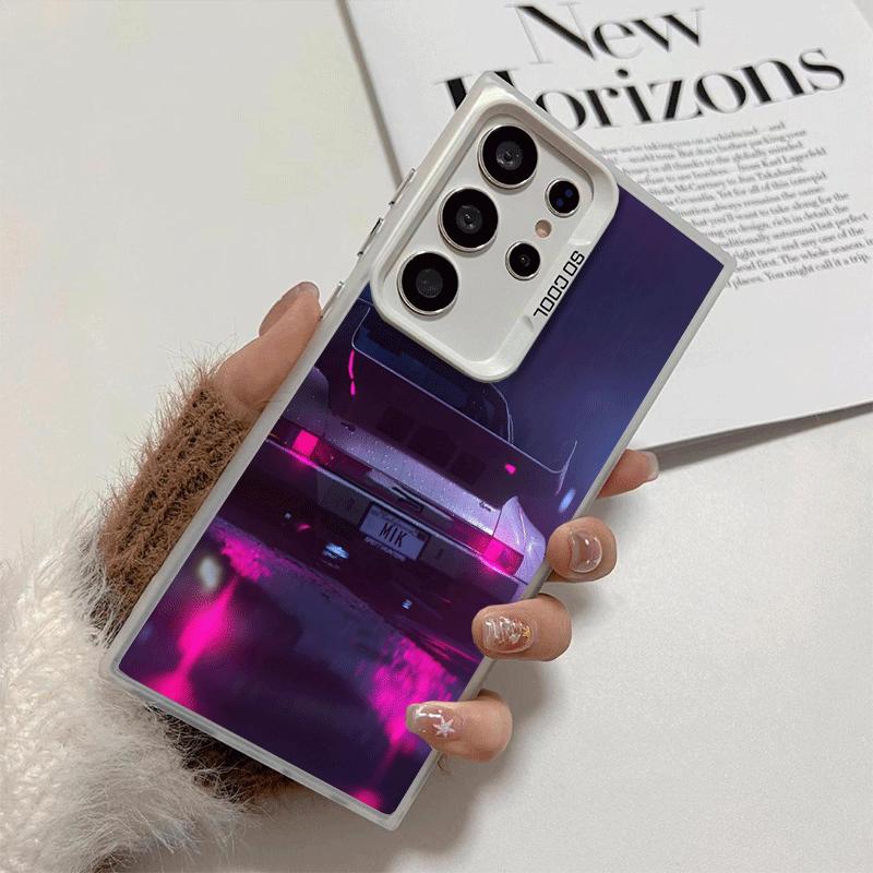 Sports Car RWB Cool Shockproof Phone Case for Samsung Galaxy S26 Edge S25 Ultra S24 FE S23 Plus S21 Cover Anti Fall Fundas