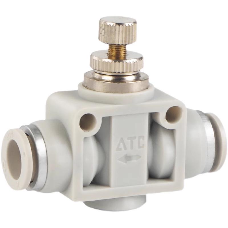 AirTAC Pneumatic One-Way Throttle Valve ASA/PSA 4-12mm - Speed Control & Flow Regulation