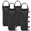 Markisengewichtstaschen Set mit 4 Stück, Pop-up-Pavillonzelt für sofortigen Outdoor-Sonnenschutz, Pavillonbeine