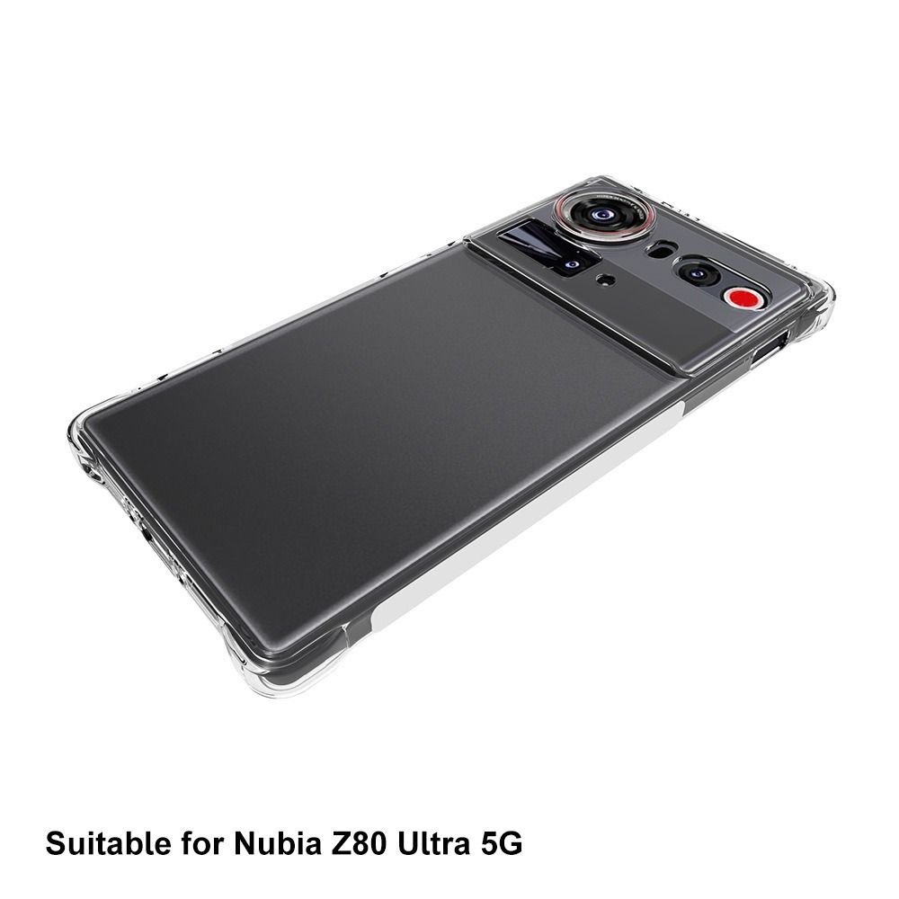 Shockproof Back Cover TPU Protective Shell Premium Phone Case for Nubia Z80 Ultra 5G Daily Use