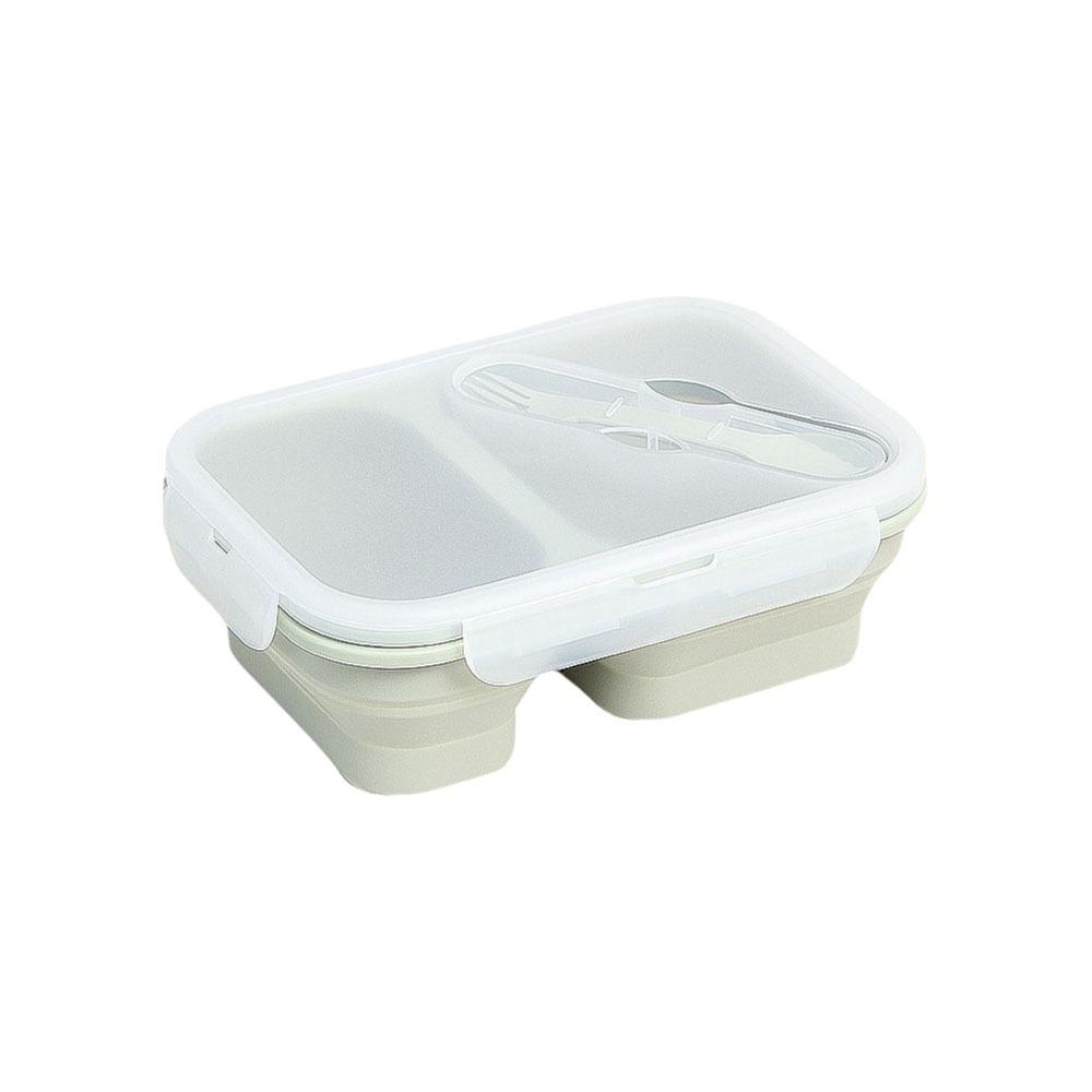 Airtight Foldable Lunch Box Large Capacity Food Storage Container Fresh Keeping Box  Camping