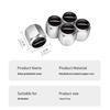 5pcs Metal Car Tire Wheel Theftproof Cap Air Valve Stem Cover For MINI R60 F56 R56 F54 F57 R70 JCW John Cooper Works