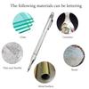 NEPAK Metal Scribe Tool, Tungsten Carbide Scriber Pen with Magnet for Machining, Engraving, and Welding (Includes 24 Marking Tips)