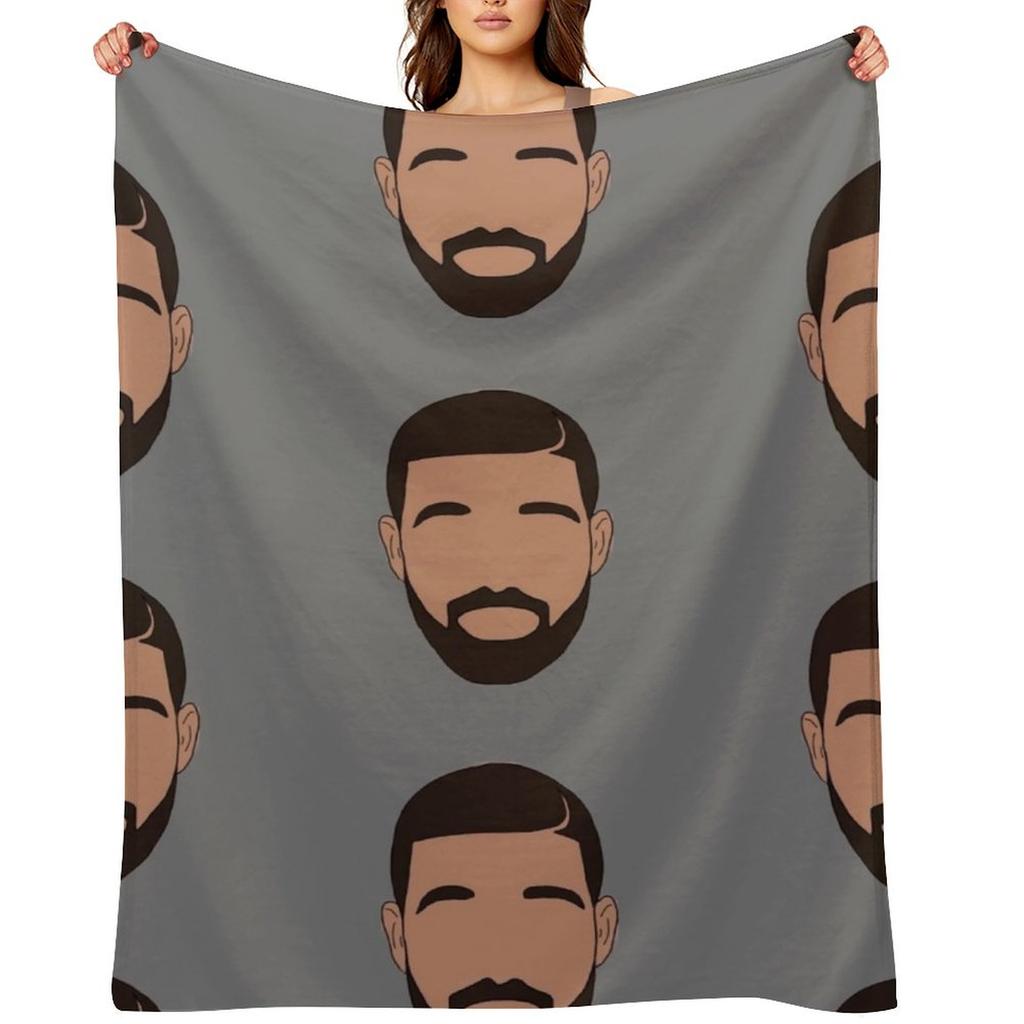 Drake head Throw Blanket Quilt manga bed plaid Beautifuls Blankets