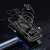 For iPhone 16 Pro Max Case Compatible with MagSafe Rotating Kickstand TPU + PC Phone Cover