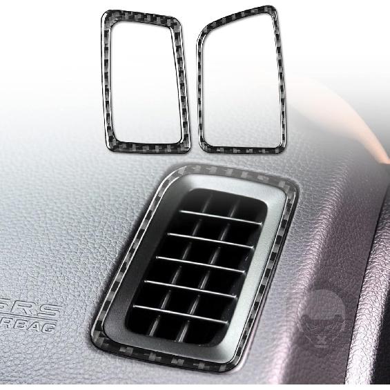 Carbon Fiber Decorative Stickers Car Central Control CD Radio Buttons Konb Media Panel Frame Car Interior Compatible with Honda Accord 2013 2014 2015