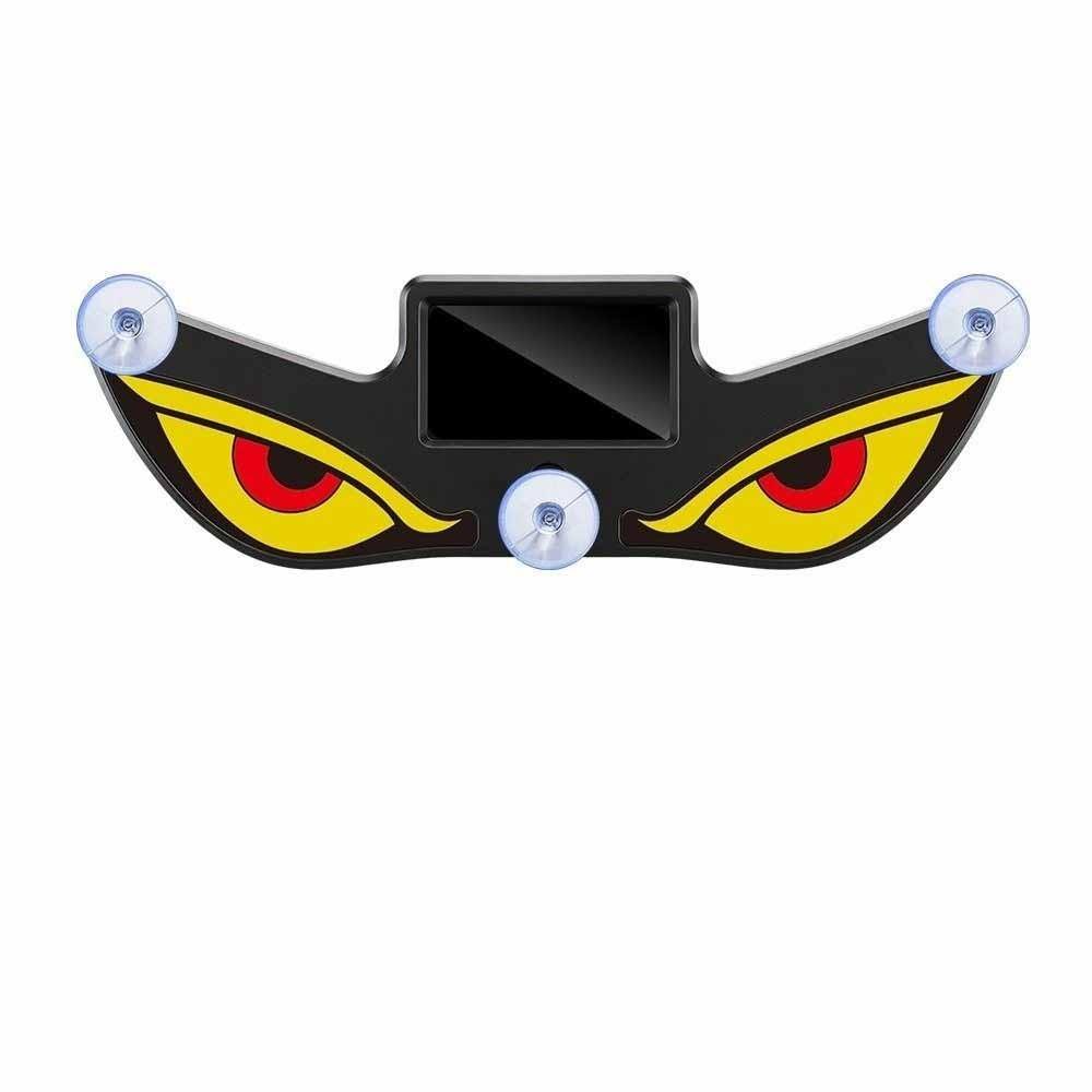 Blinking Moving Eyes Solar Demon Eye Light Anti-Rear-End Light  Universal Car Fit