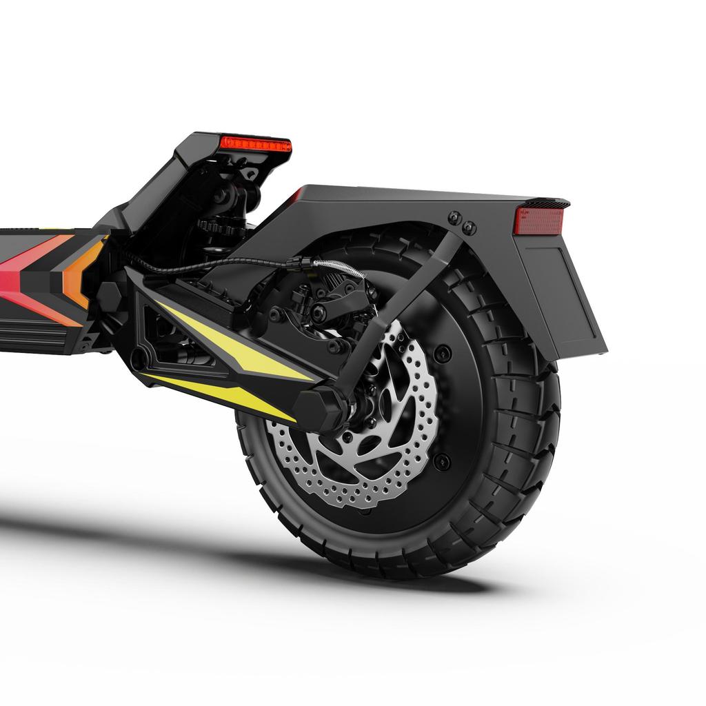 Electric Scooter OOTD 1400W Motor Fully Suspended Adult Electric Scooter 48V 20AH Dual Disc Brake Max Range 70Km SR1