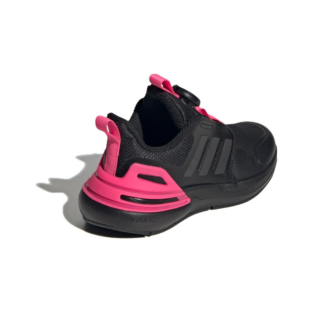 Adidas Rapidasport Boa Comfortable Versatile Mid-Top Casual Shoes Kids Casual Shoes Black IF0370