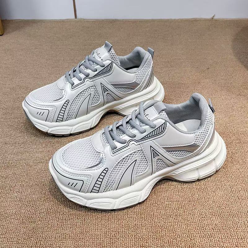 Tênis femininos luxuosos de malha respirável para mulheres esportes corrida casual senhoras fitness vulcanizar sapatos cestas