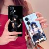Anime Police Girl Mobile Phone Case for OPPO Reno 14 13 12 11 10 9 8 7 6 5 F T Pro 5G Colorful Printing Cover Pretty Cellphones
