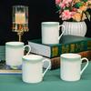Bone China Mug 300~360ml Household Chinese High Aesthetic Handle Couple Ceramic Water Cups Underglaze Colour Office Coffee Cup