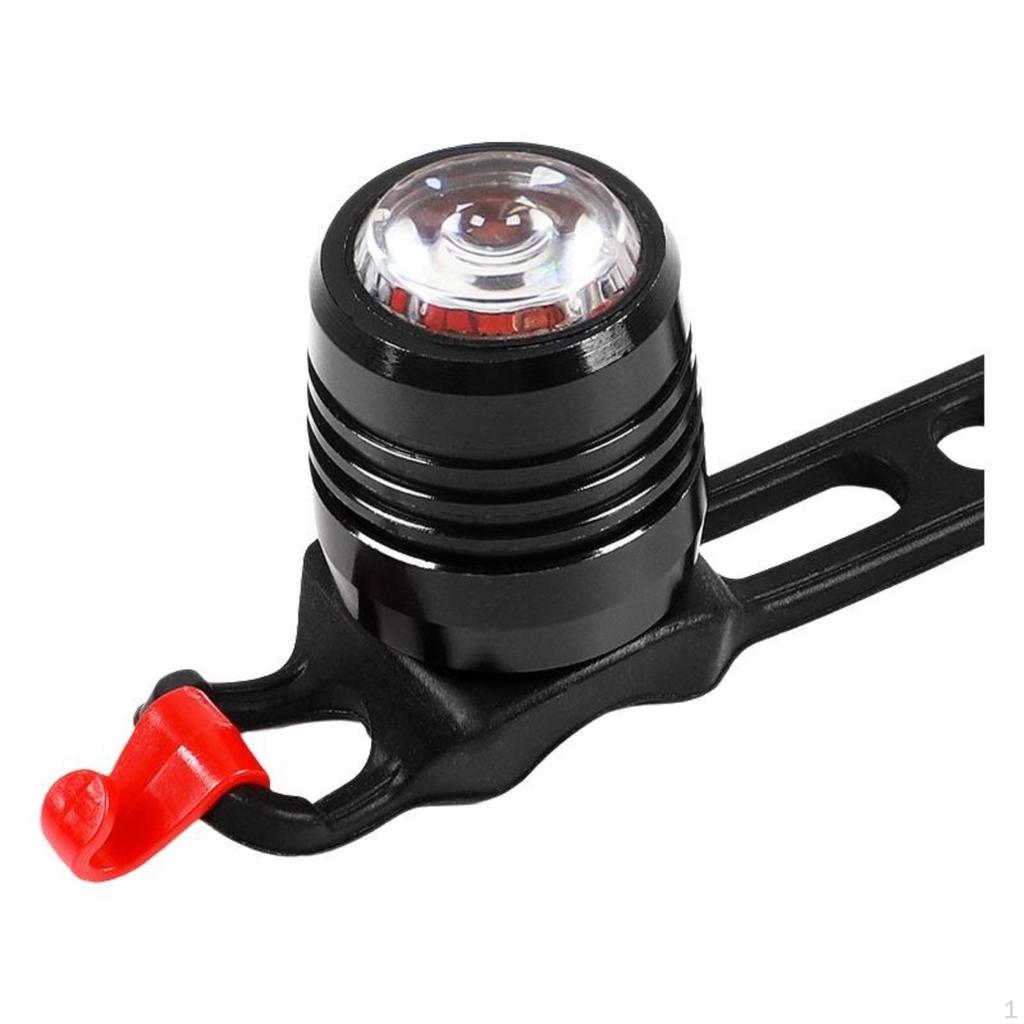 Highintensity Bike Light, Waterproof, Rechargeable with Universal Port, Suitable for Cycling. Black
