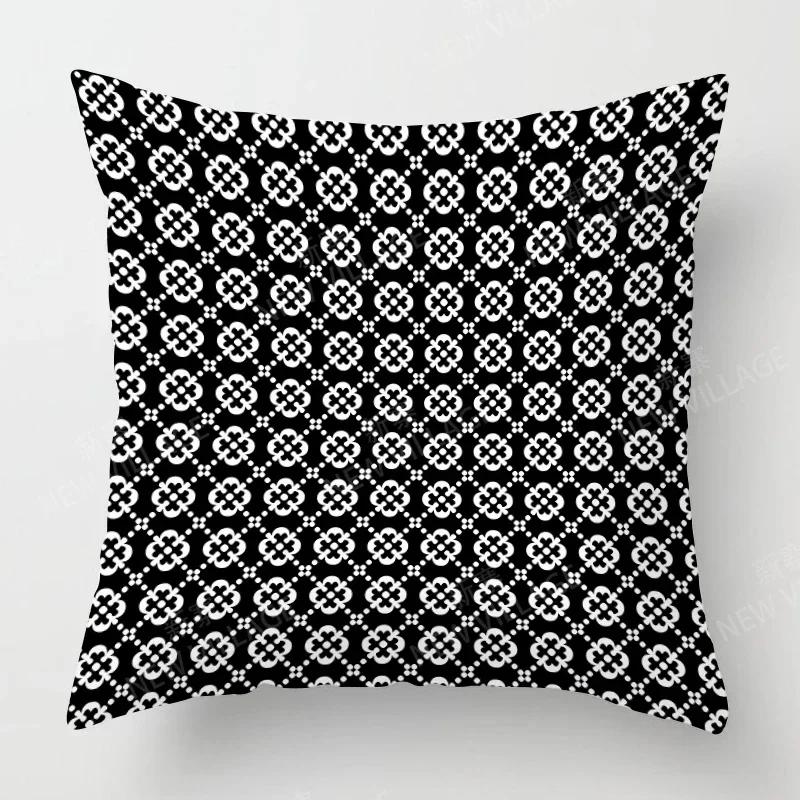 Nordic Fall Home Decor Autumn Throw Pillow Case Sofa Cushion Cover Modern   X   X Geometry