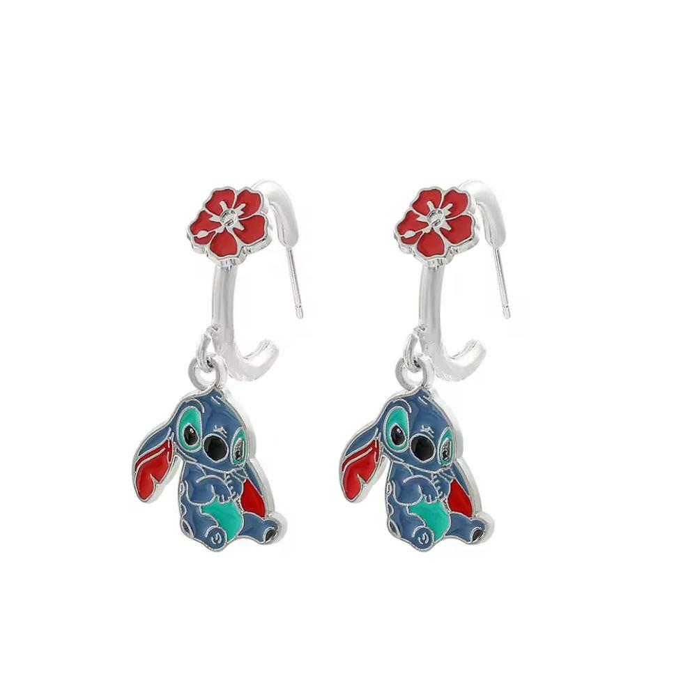 Fashionable 925 Silver Cartoon Beads Compatible with European Bracelet Koala Rabbit Mouse Princess Anime Beads DIY Jewelry Gift
