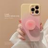 Artistic Gradient Pink Stand Phone Case