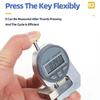 Digitales Dickenmessgerät, Messwerkzeuge, elektronisches Dickenmessgerät, misst die Dicke von Papier, Stoff, dünnem Metall, Mikrometer 0,01 mm