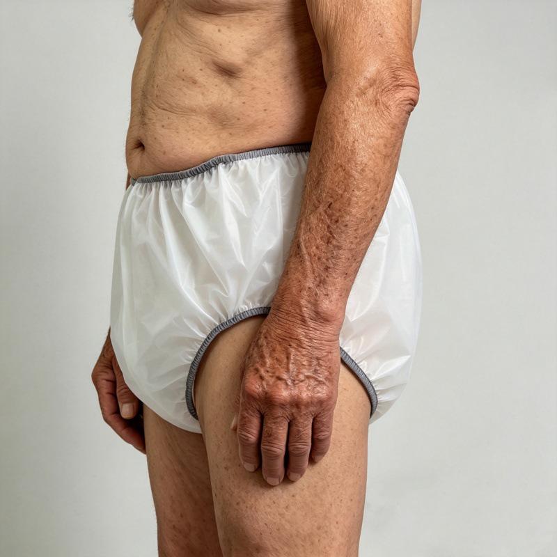 Waterproof Adult Diaper Cover Shorts for Men and Women - Washable Incontinence & Menstrual Protection