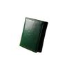 And Wallet with Bill Faux Coin Simple Card Pockets Men's Women's Tri-fold Compartment, Leather, Purse, Durable, Gift, Design, (Green)