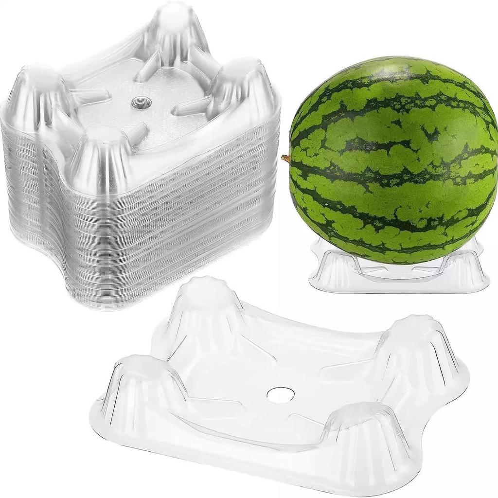 30 pcs Watermelon Support Trays - Durable Plastic Melon Holders for Garden Planting