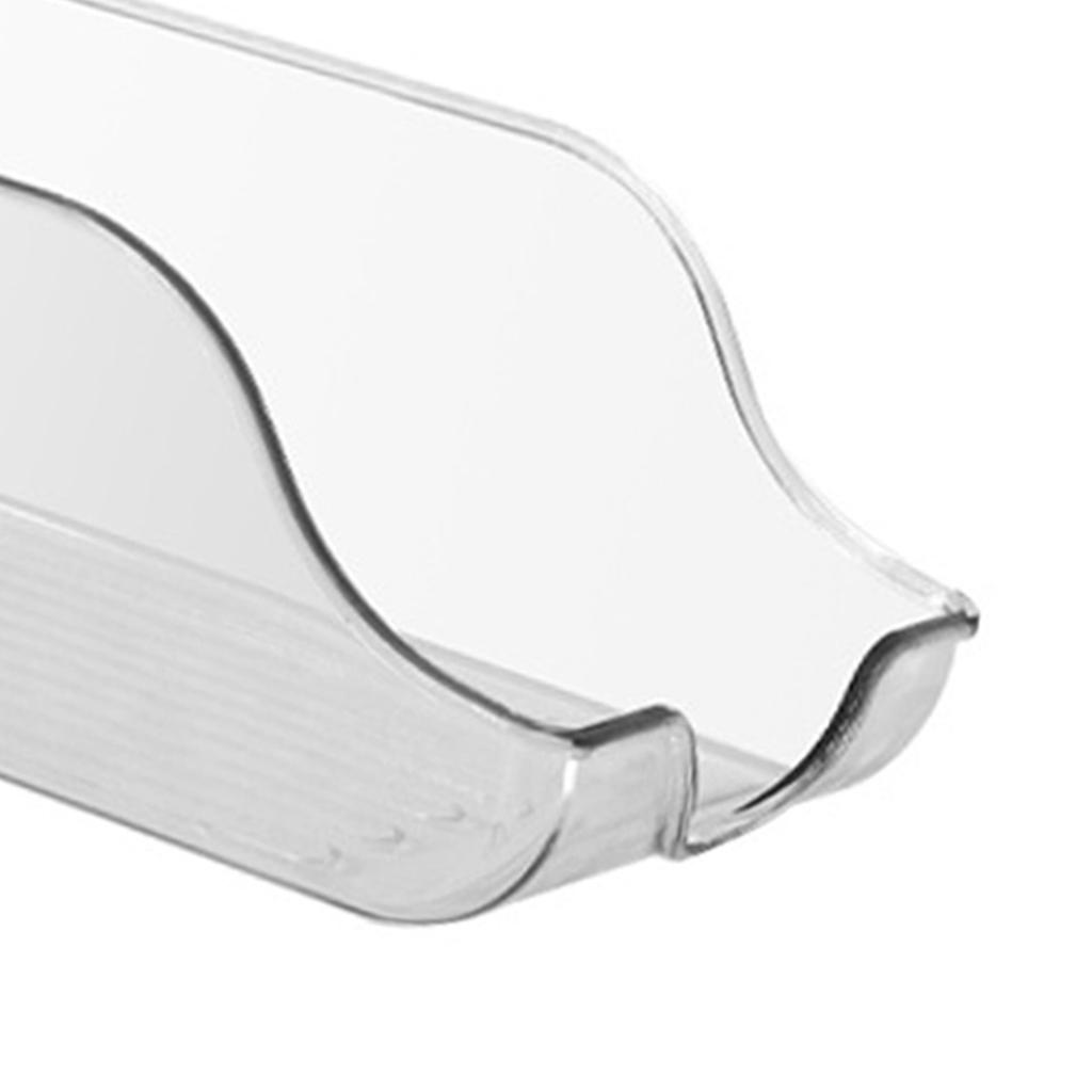 Clear Plastic Storage Bin Refrigerator Organizer Bin Household Double Ear Transparent Storage Box