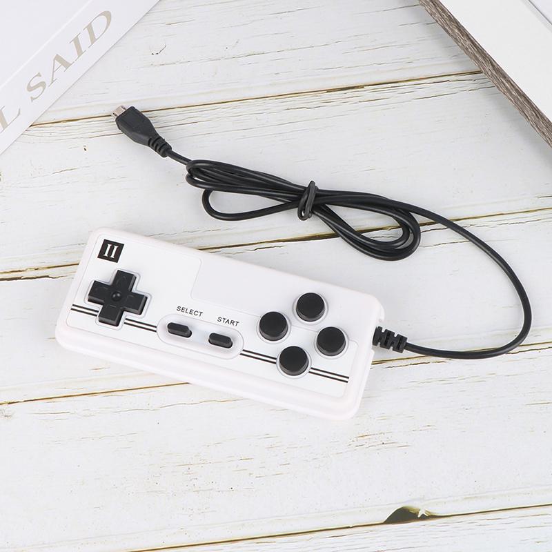 1PCS New Classic Retro Version Of Home Fc Plug-in Double Handheld Game Console Handle