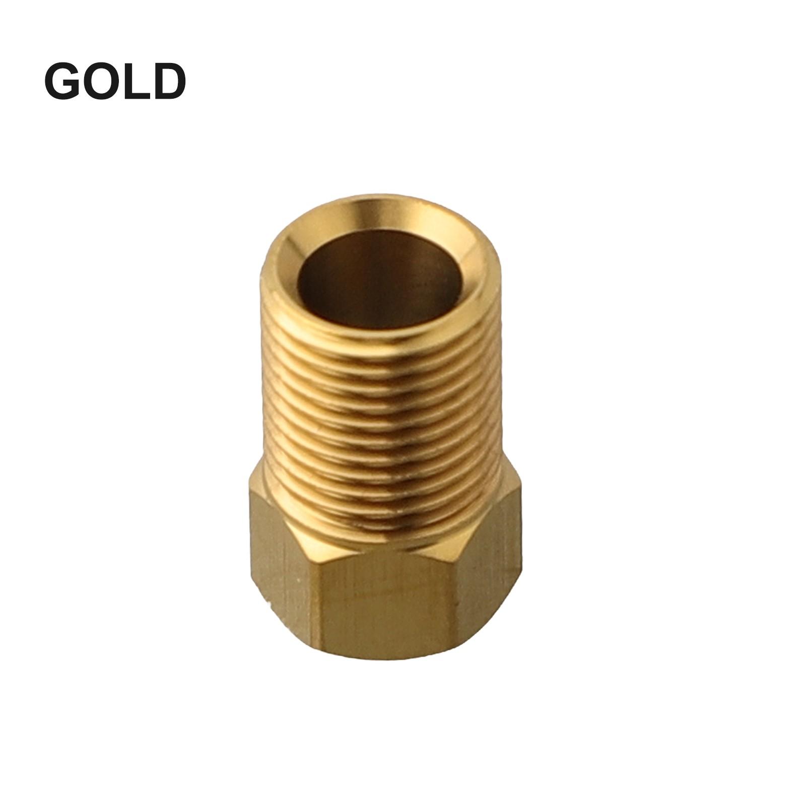 M8 Bike Bicycle Hydraulic Hose Screw Bolt Nut Titanium For Shimano-AVID GUIDE