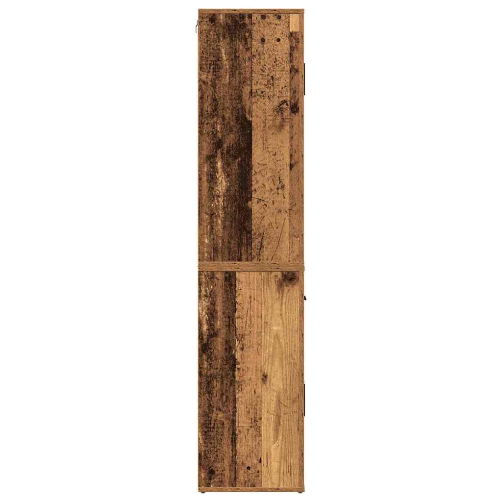 Highboard with Drawers Reclaimed Wood 80 x 33 x 150 cm Wood Based Material