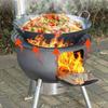Portable Outdoor Iron Wood-Burning Stove for Rural Households
