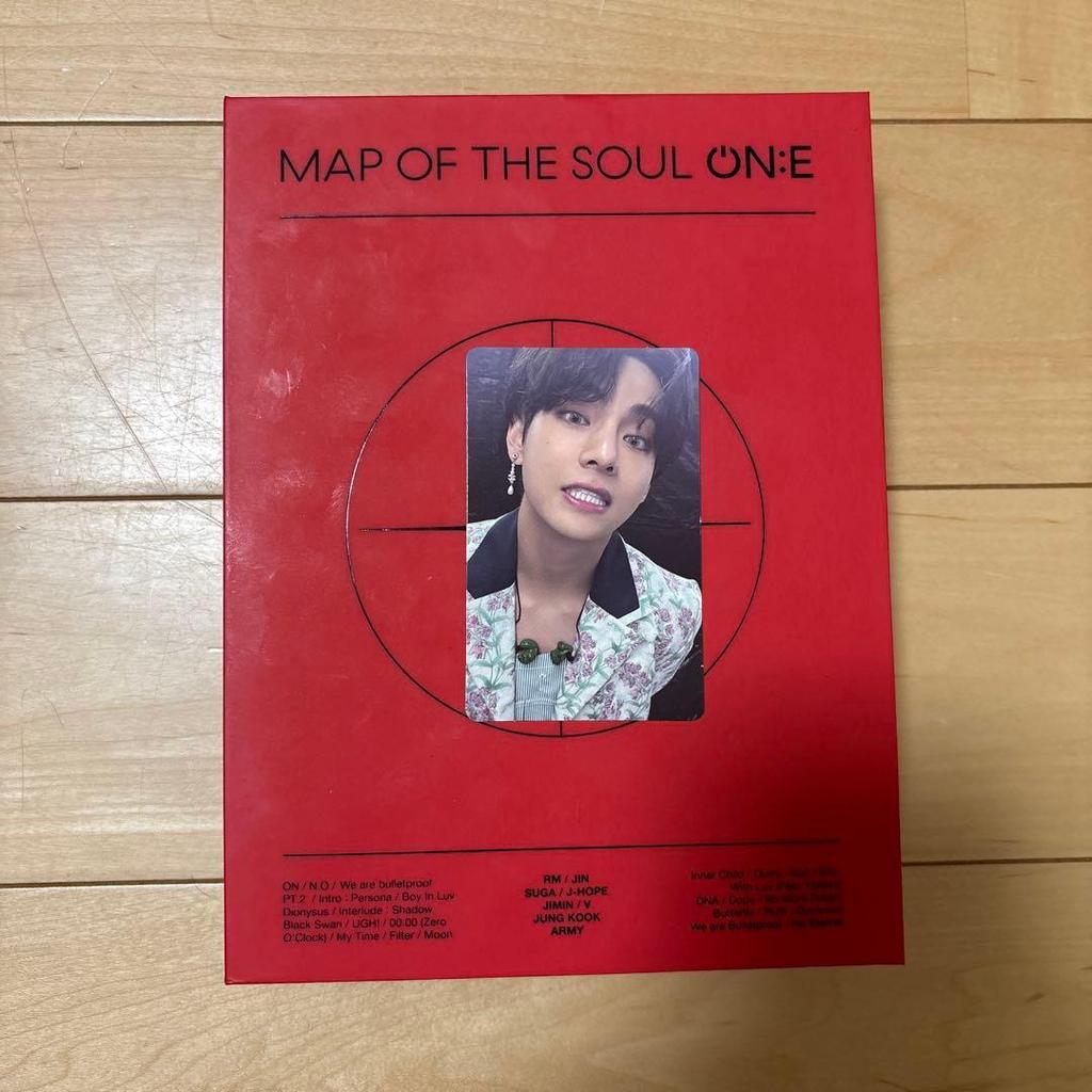 [USED] BTS MAP OF THE SOUL ON:E with photocard