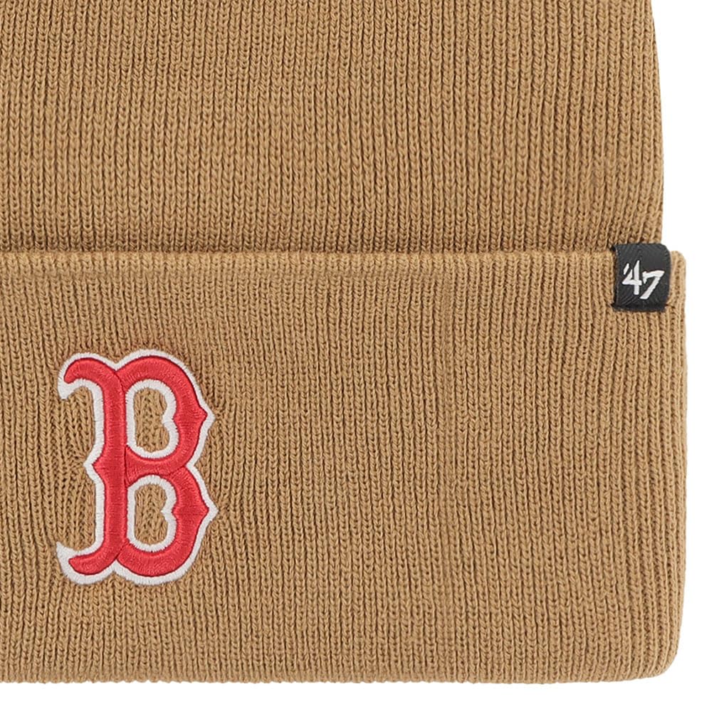 Brand Red Sox Camel Knit One Size Fits All '47 Men's Beanie, (47brand361)