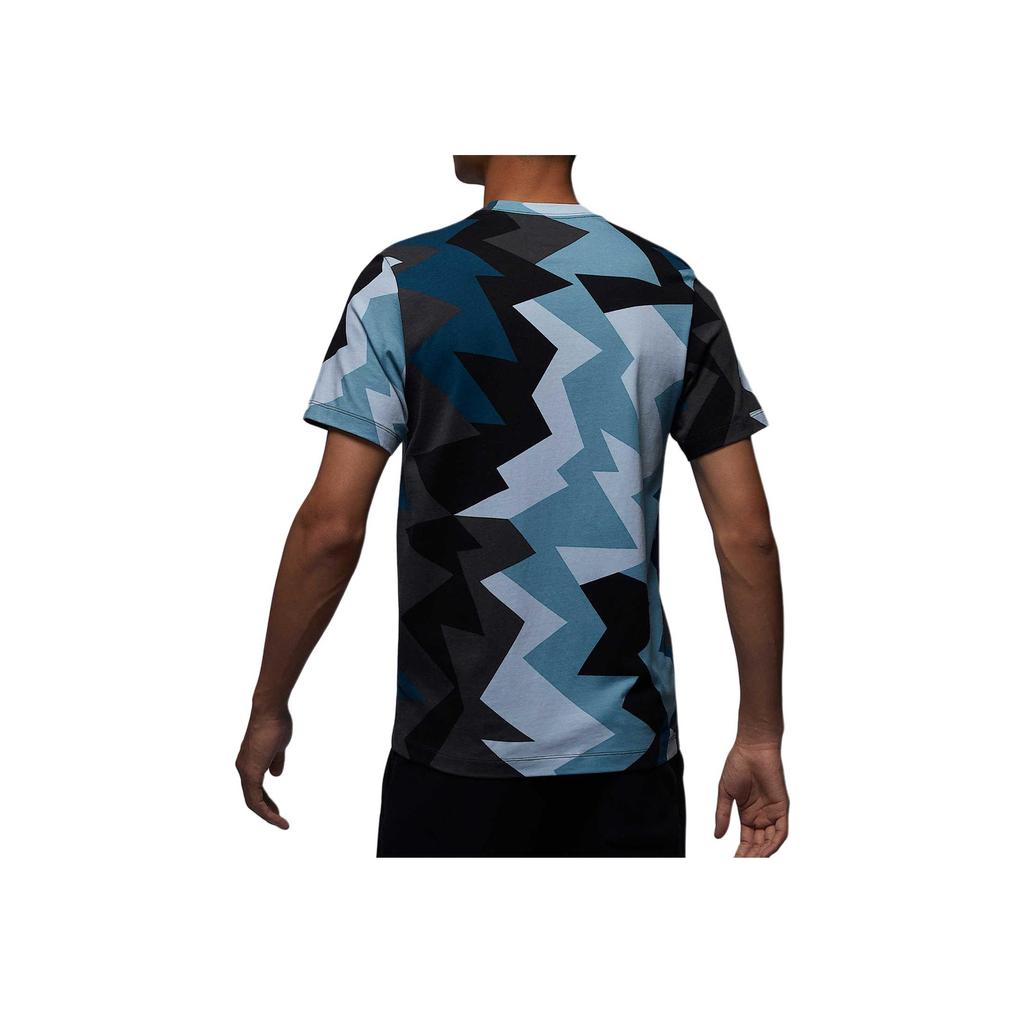 Jordan Casual Round Neck Printed Short Sleeve T-Shirt Men Tops Floral FB7356-425