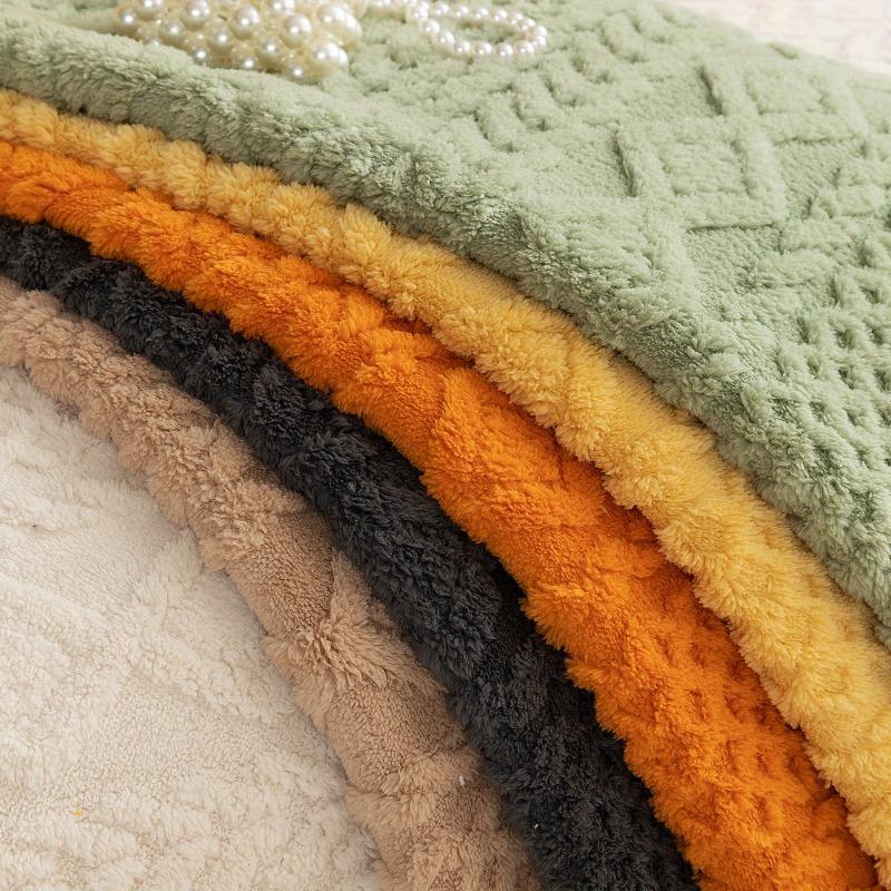 1PC Shu cotton velvet sofa cushion plush sofa cover cloth simple and fashionable four-season universal seat cushion non-slip cover towel cover cloth