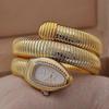 Snake Shape Bangle Watches Women Bracelet Watch Vogue Girls Wrist Clock;Snake Shape Bangle Watches Women Bracelet Watch Vogue Girls Wrist Clock