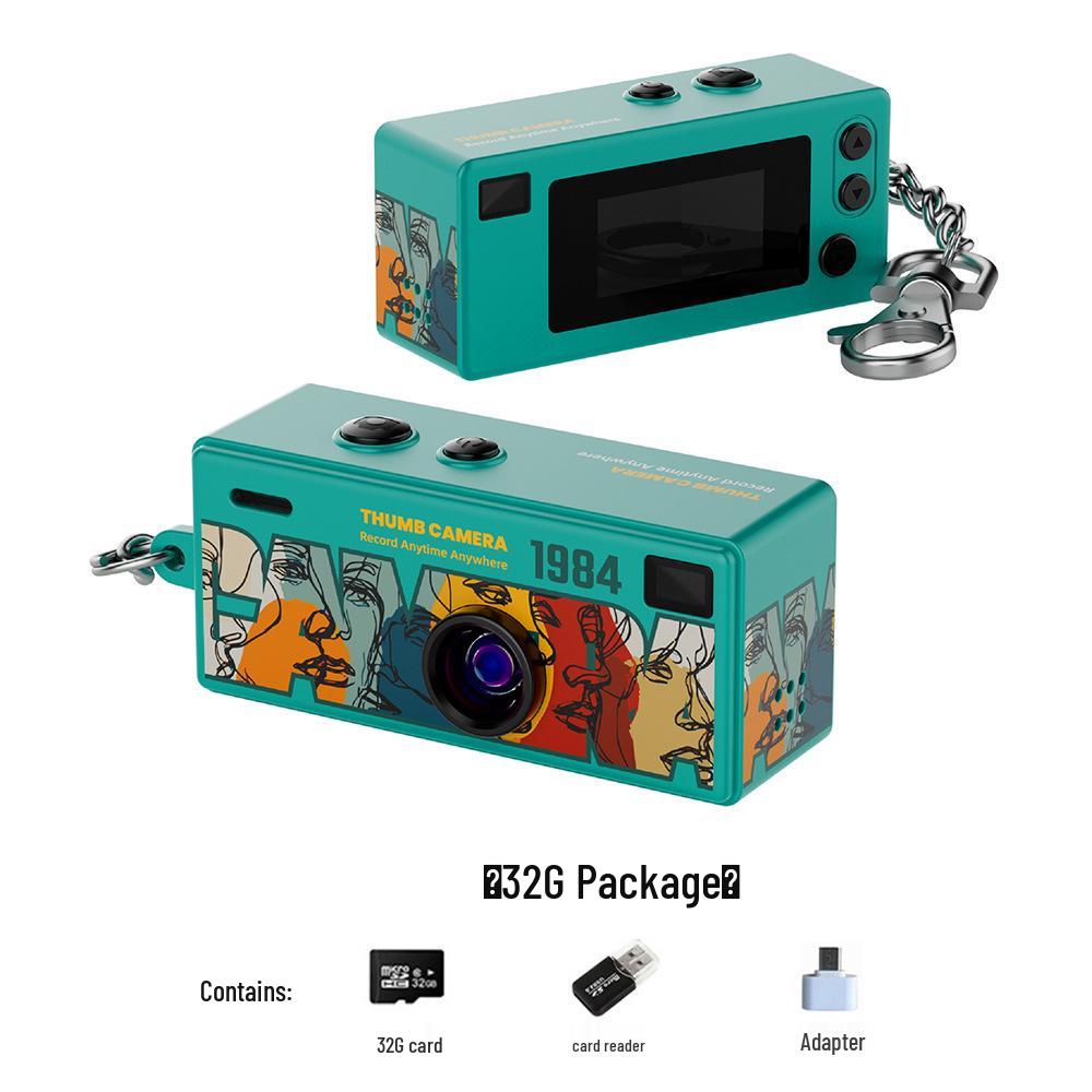G6 Thumb Mini Digital Camera: Compact Sports and Party Camera for Kids, Ideal for Photos & Videos
