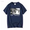 Vtg Slint Gruppo Musicale Per Fan Cotone Pesante Maglietta Nera Tutte le Taglie Uomo MM827 vintage Lavata grafica Elastica moda Morbida