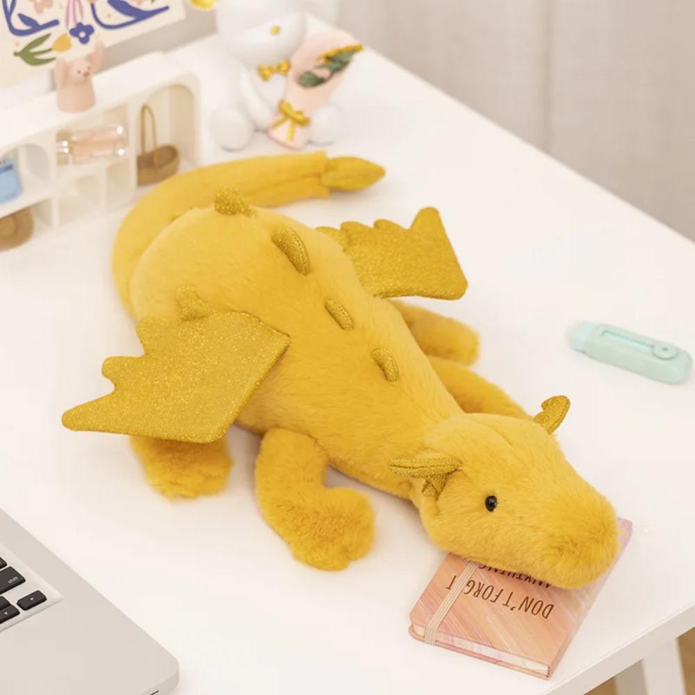 30-90CM Fliegende Drachenpuppe Plüschtier Baumwollpuppe Mit Fliegenden Flügeln Dinosaurier Stofftiere Haus Sofa Dekoration Weiches Kissen Kindergeschenk
