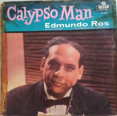 LP Record EDMUNDO ROS & HIS ORCHESTRA - Calypso Man LK4202 Decca 1957 UK Jazz Used
